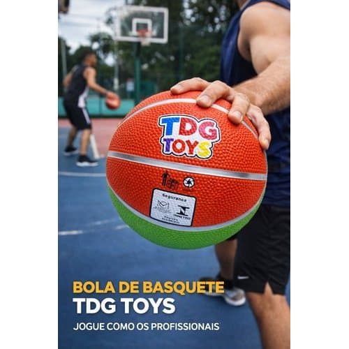 Bola Basquete Infantil Vinil Antiderrapante Textura Macia Segura Diversao