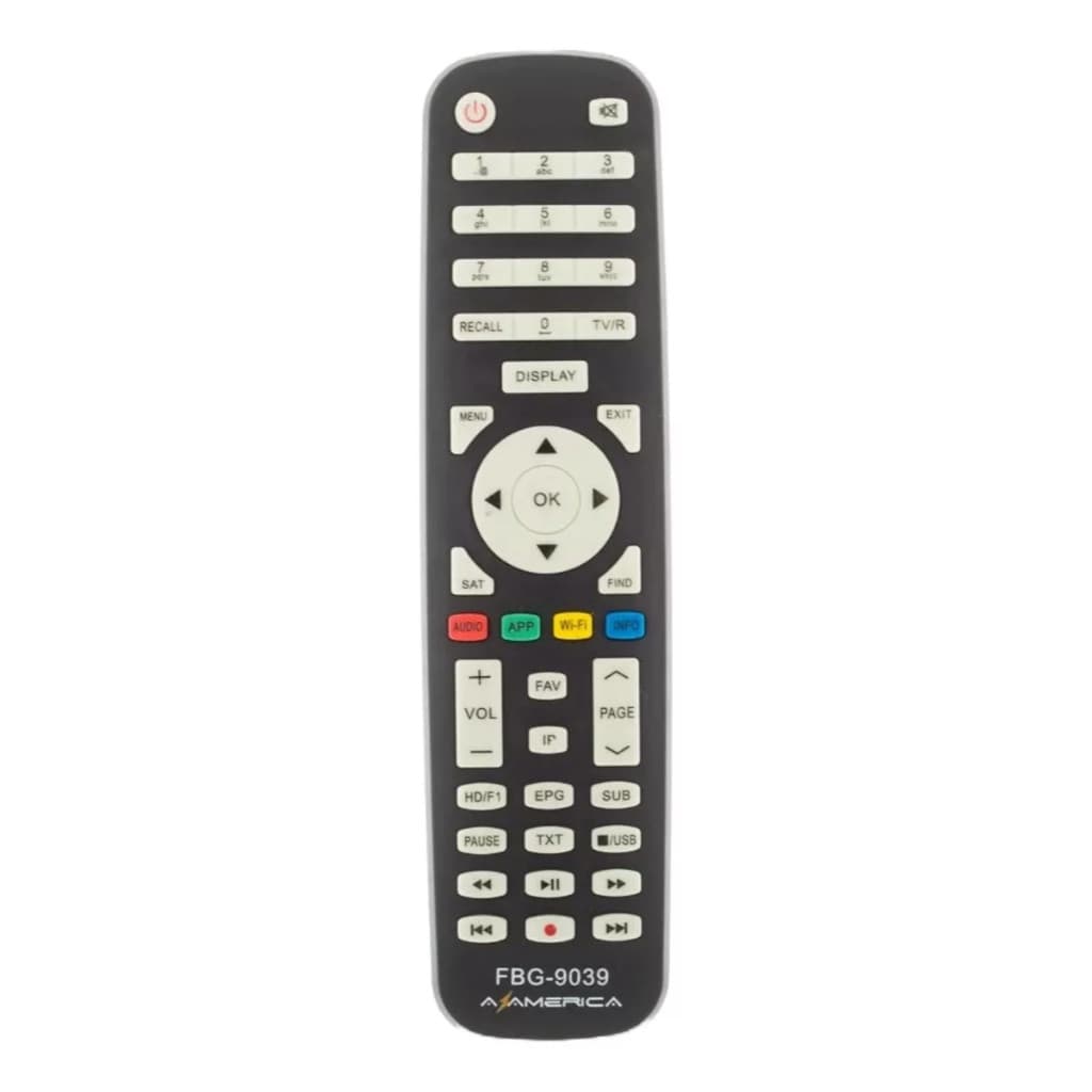 Controle Remoto FBG 9039 SKY 9039 LE 7117