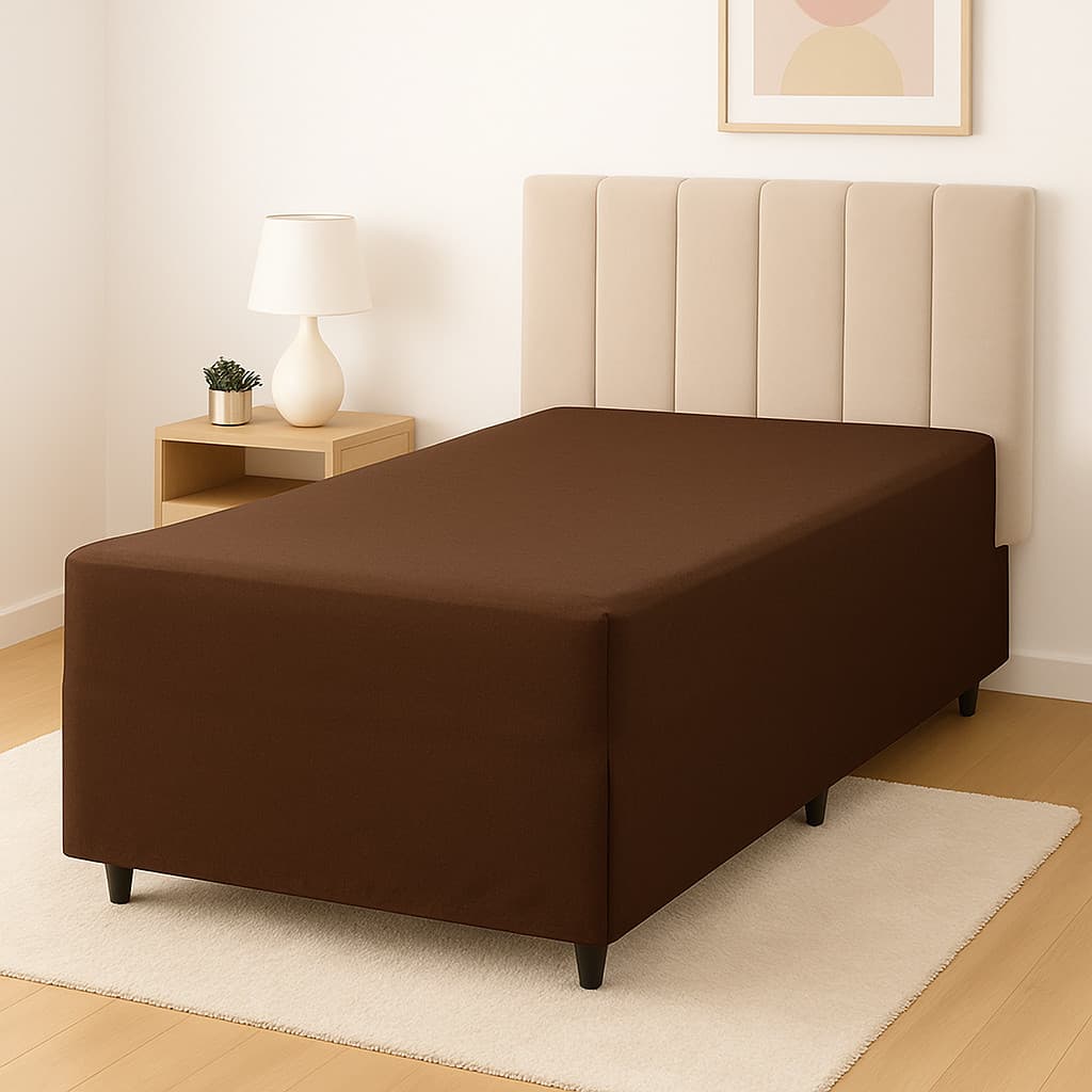 Capa Luva Box Solteiro Malha JF TEXTIL