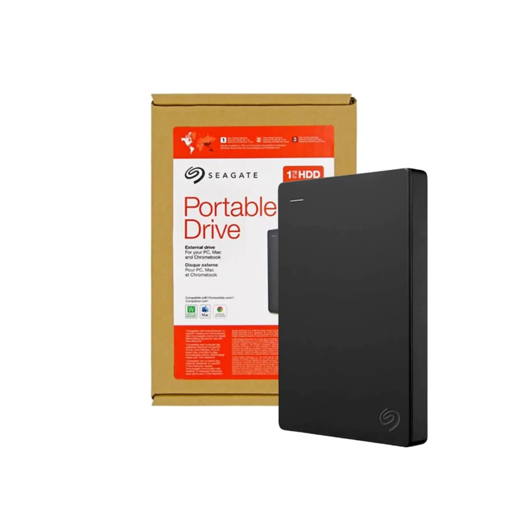 HD Externo Portátil Seagate 4TB Preto Usb 3.0