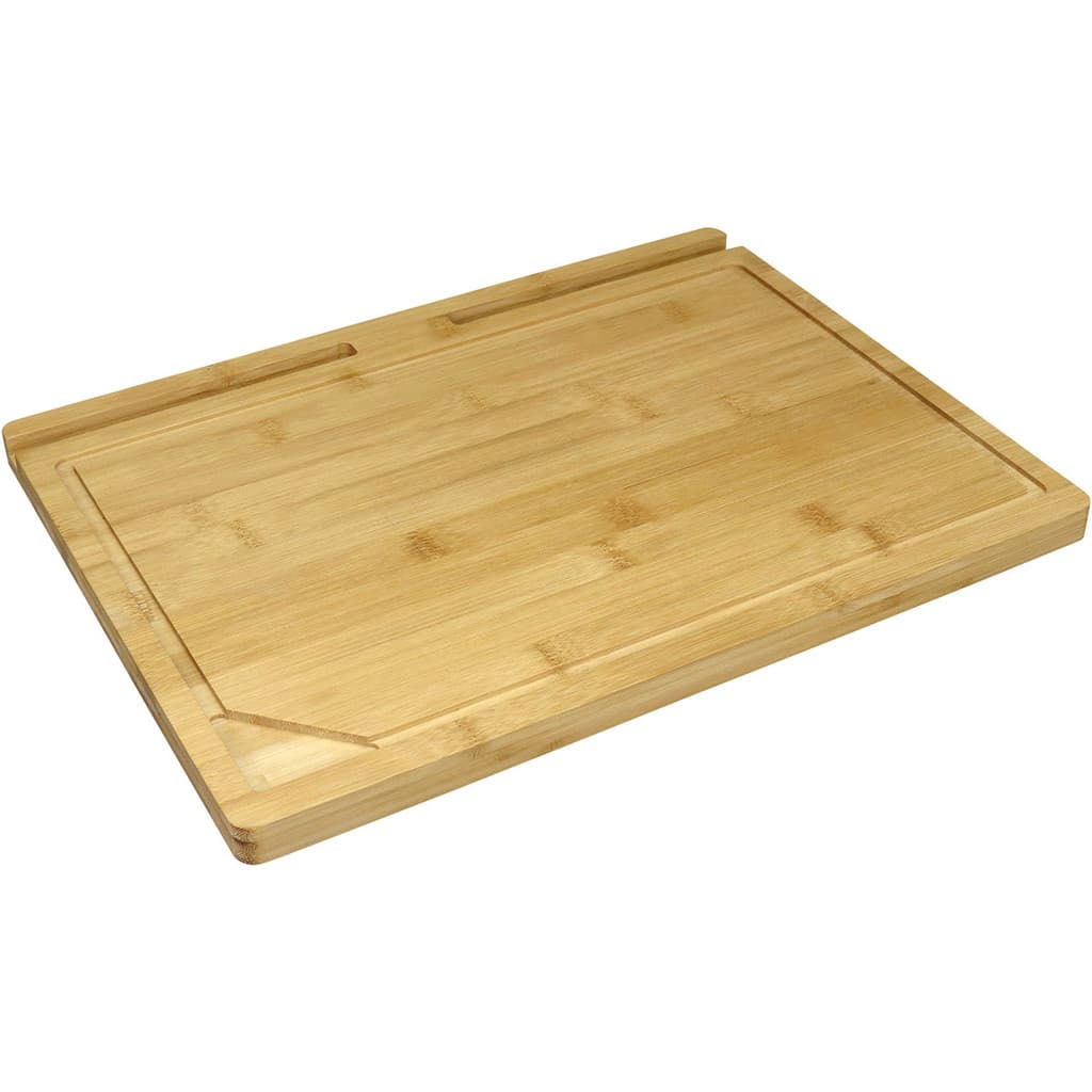 Tábua de Corte com Suporte para Tablet Home&Co Retangular Bambu 2x40 Natural