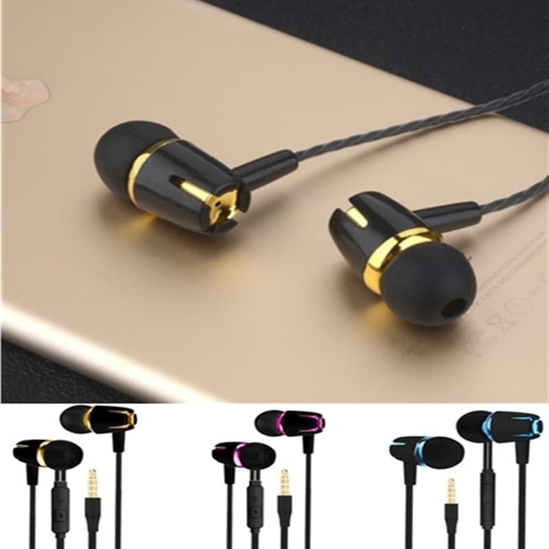 3.5mm Universal Fone De Ouvido Super Bass Intra-Auricular Para Telefone/PC/MP3 auriculares con Cabo Acessórios Do Móvel
