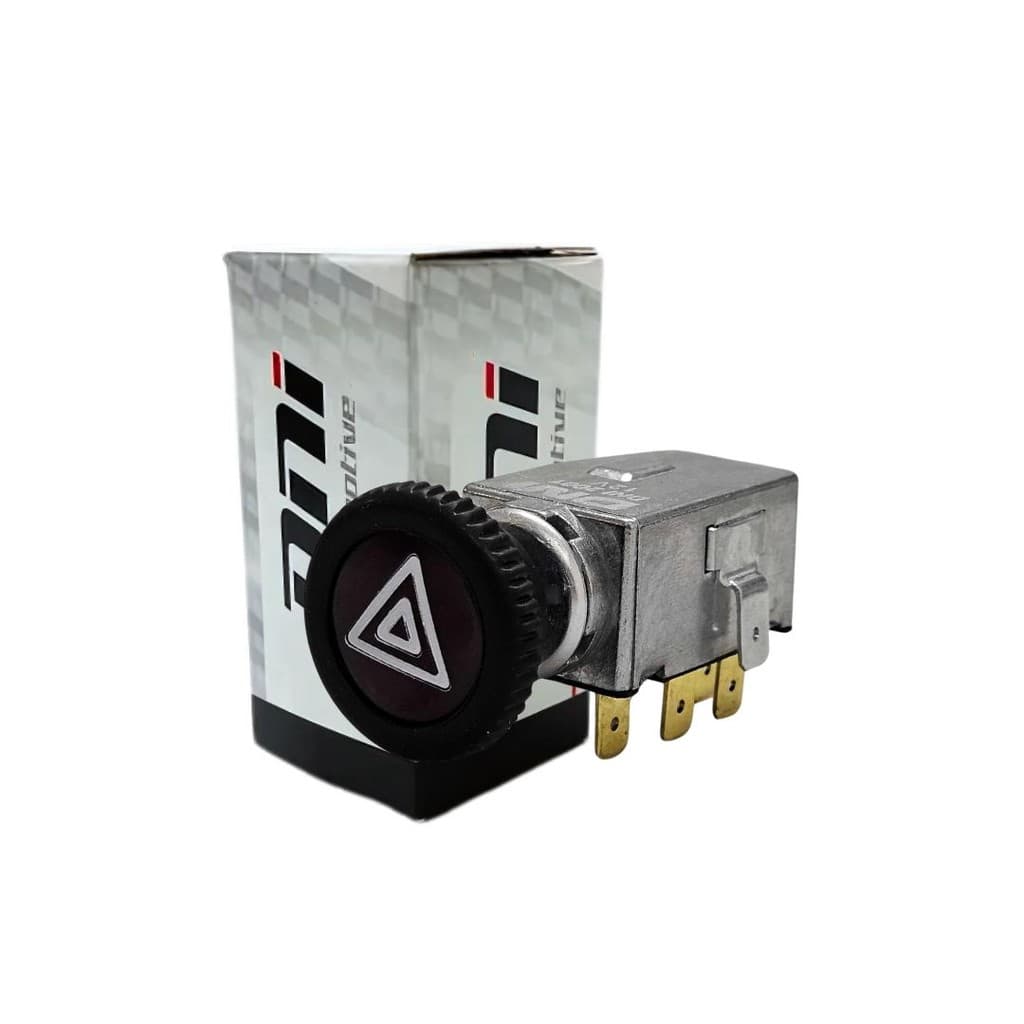 Botão Interruptor Pisca Alerta Para Volkswagen Fusca Luz Emergência Fusca 7 Terminais 12v DNI
