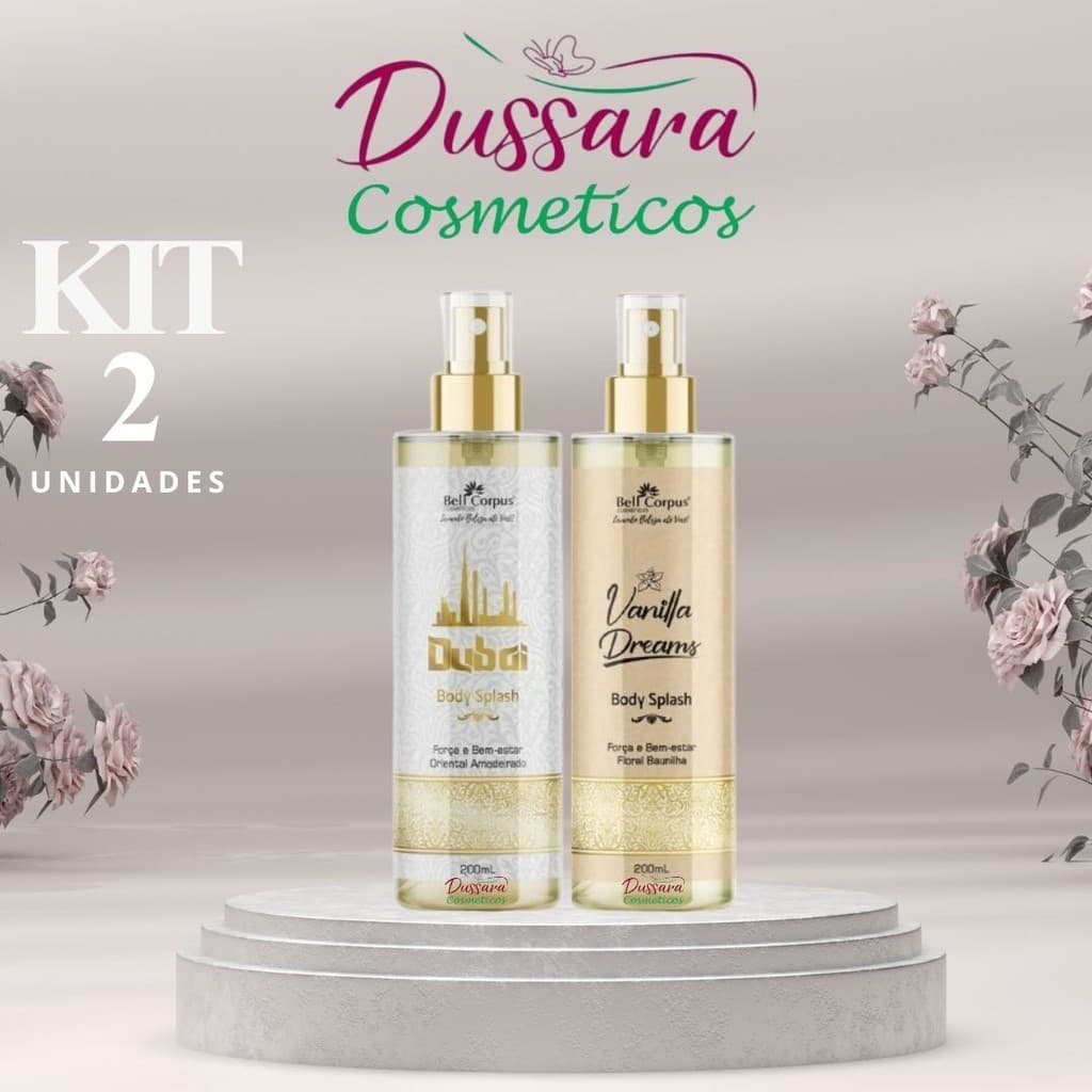Body Splash Dubai +  Body Splash Vanilla Dreams Bell