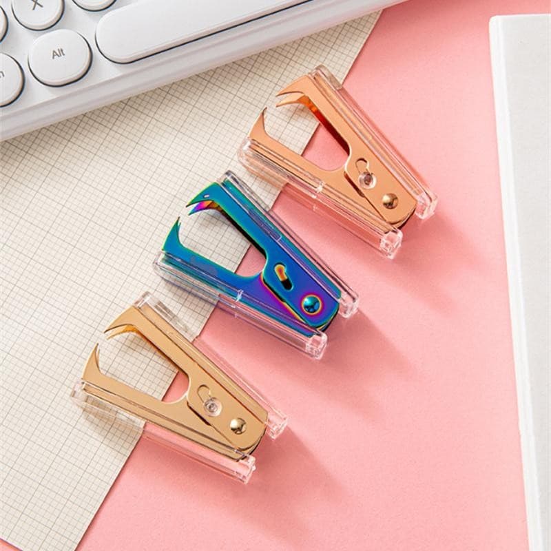 Decorador Removedor De Grampos , Material De Escritório , Remoção Geral De Grampeador , Extrator De Unhas , Ferramentas