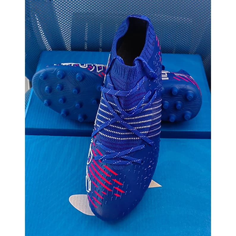 Chuteiras Masculinas , Acolchoadas , À Prova D'água , Malha , MG/AG , Calçados Esportivos De Campo , Tênis