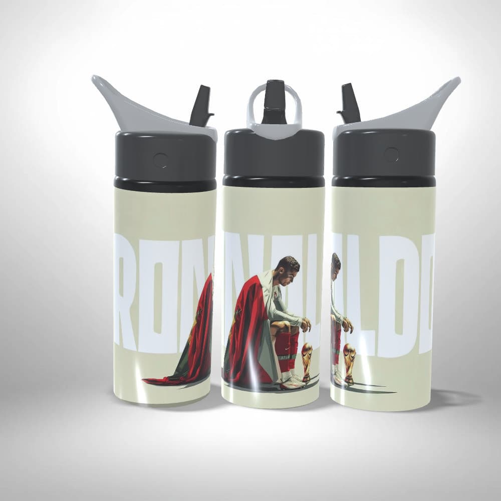 Garrafa Squeeze Personalizada - Jogador CR7