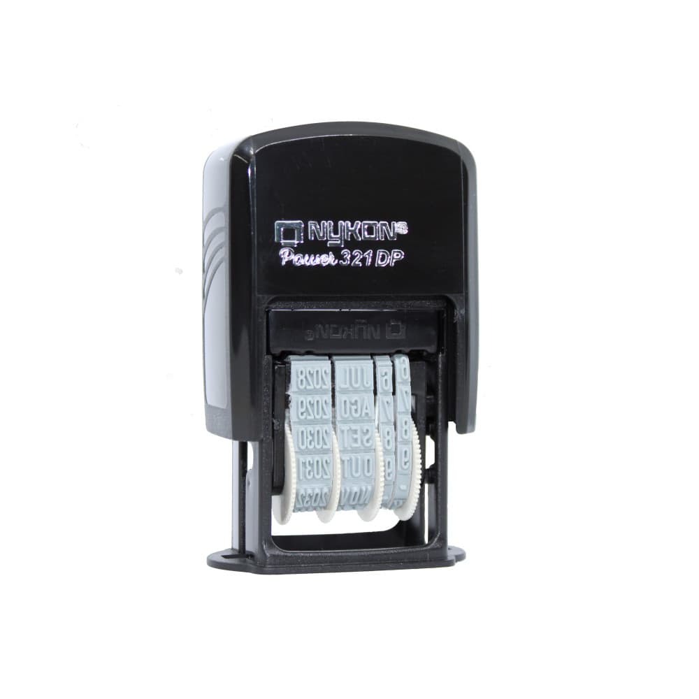 Carimbo Datador Personalizado Nykon 321DP - 5x25mm