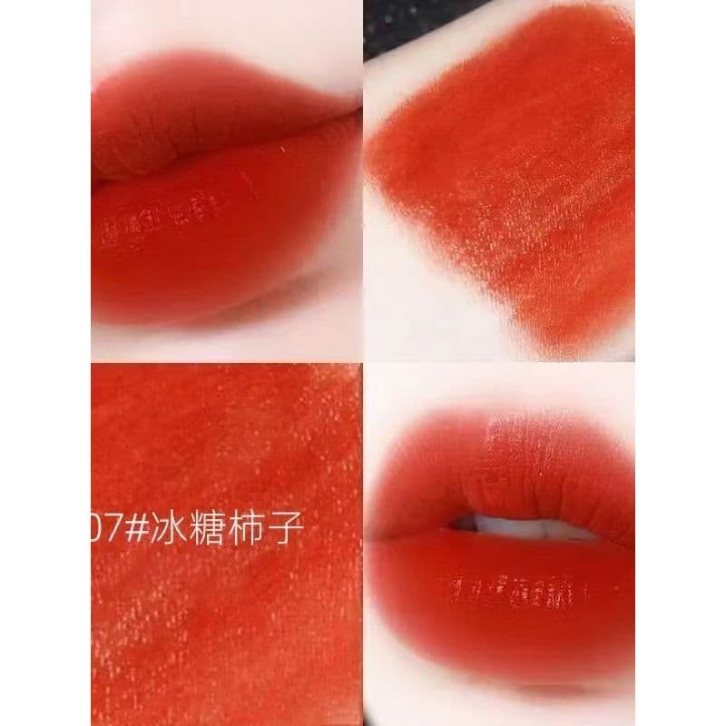 Diário perfeito Velvet Zhizhen Lip Glaze Batom V07 Matte Matte Velvet V01 Estudante barato