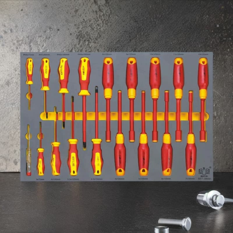 Eagle Seal VDE Chave de fenda isolada Eletricista Conjunto de combinação especial Resistente a altas tensões Chave de fe