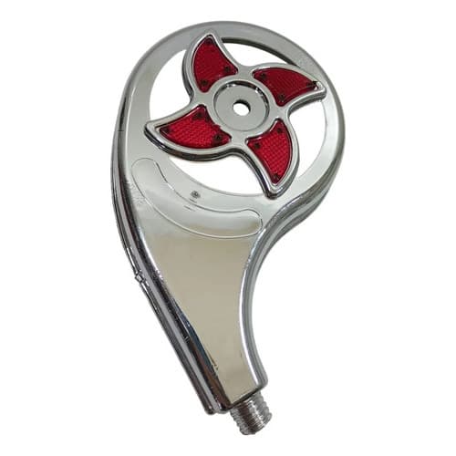 Calota Calotinha Roda Caminhao Direita Forti Ar 4 Pontas Vermelho