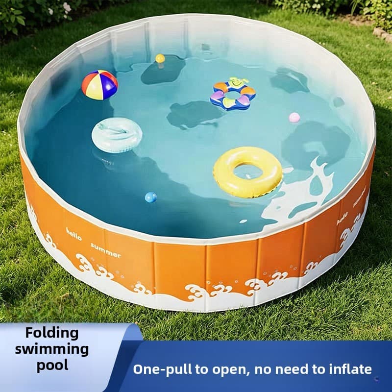 Piscina doméstica crianças inflável dobrável piscina família bebê balde de natação tamanho grande instalação-livre domés