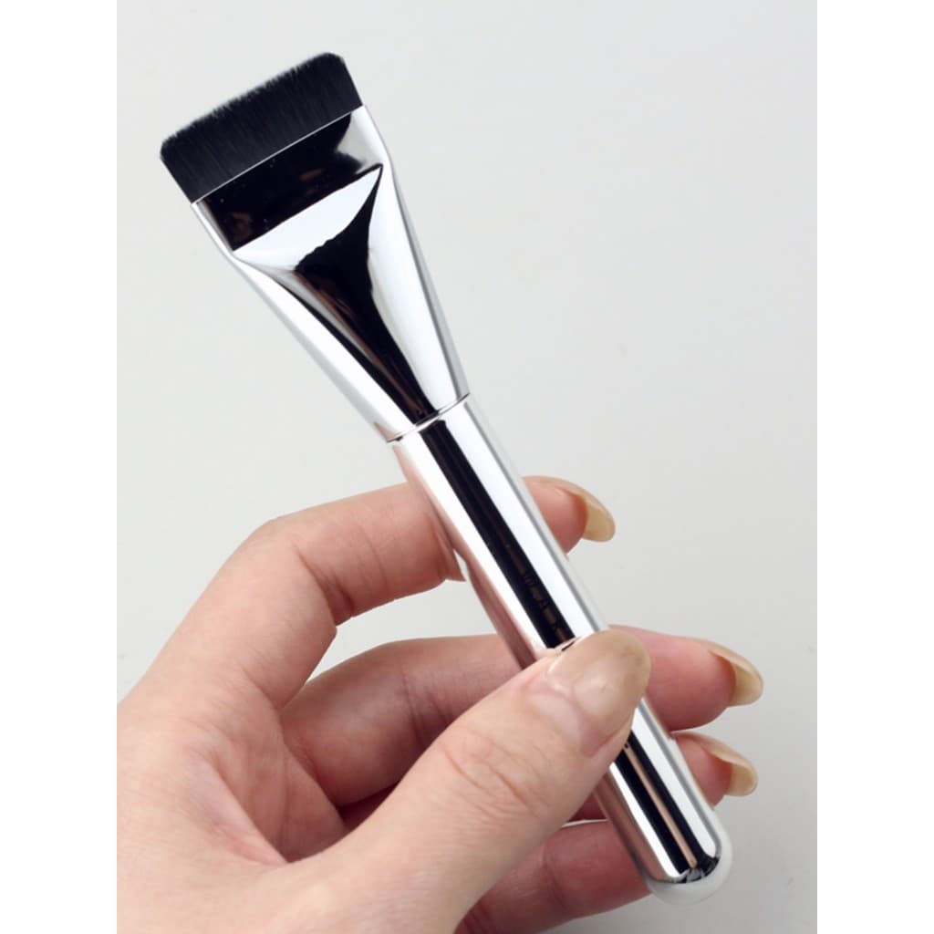 Coreano tipo esfregaço máscara escova cabelo macio salão de beleza dedicado mesmo estilo cabeça plana fundação escova ca