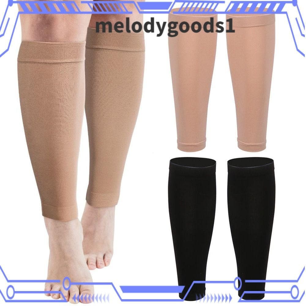 MELODYGOODS 1 Par De Suporte Esportivo Para Panturrilha , Meias Elásticas De Compressão Sem Pés Prevenção De Varizes , N