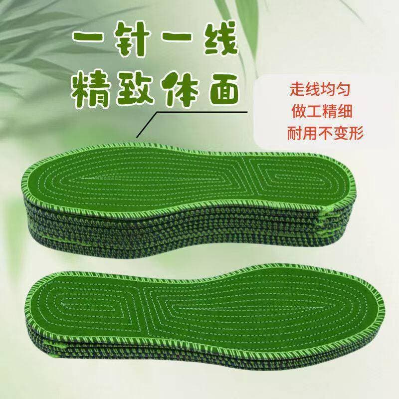 Palmilha masculina estilo 2026 novo exército verde masculino feminino quatro estações pano de algodão Universal absorven