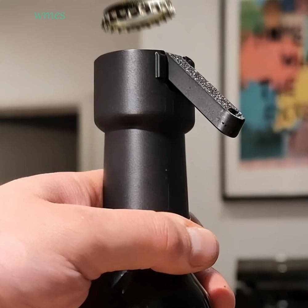 Lançador De Tampa De Garrafa WMES1 , Abridor De Cerveja Com Alavanca Portátil Ergonômica Lata Impresso Em 3D Universal