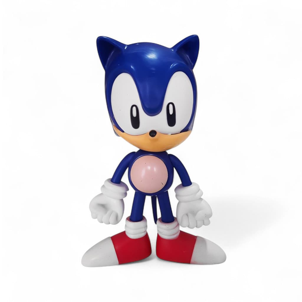 Boneco Sonic 15cm Articulado - Action Figure Azul