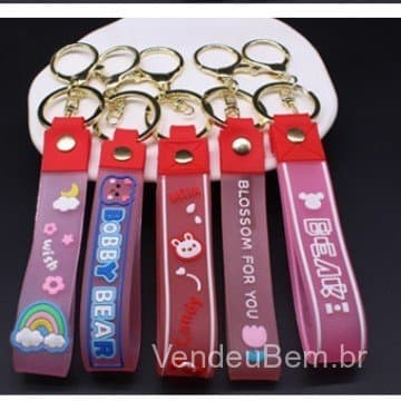 Pingente de PVC macio para concertos, acessório de suporte macio, chaveiro, porta-chaves, item de presente feito de mate