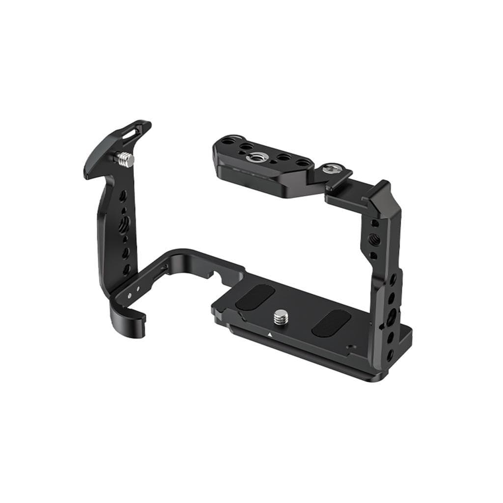 Gaiola para câmera DSLR de alumínio Tomvorks com instalação segura para compatibilidade versátil Criadores de conteúdo