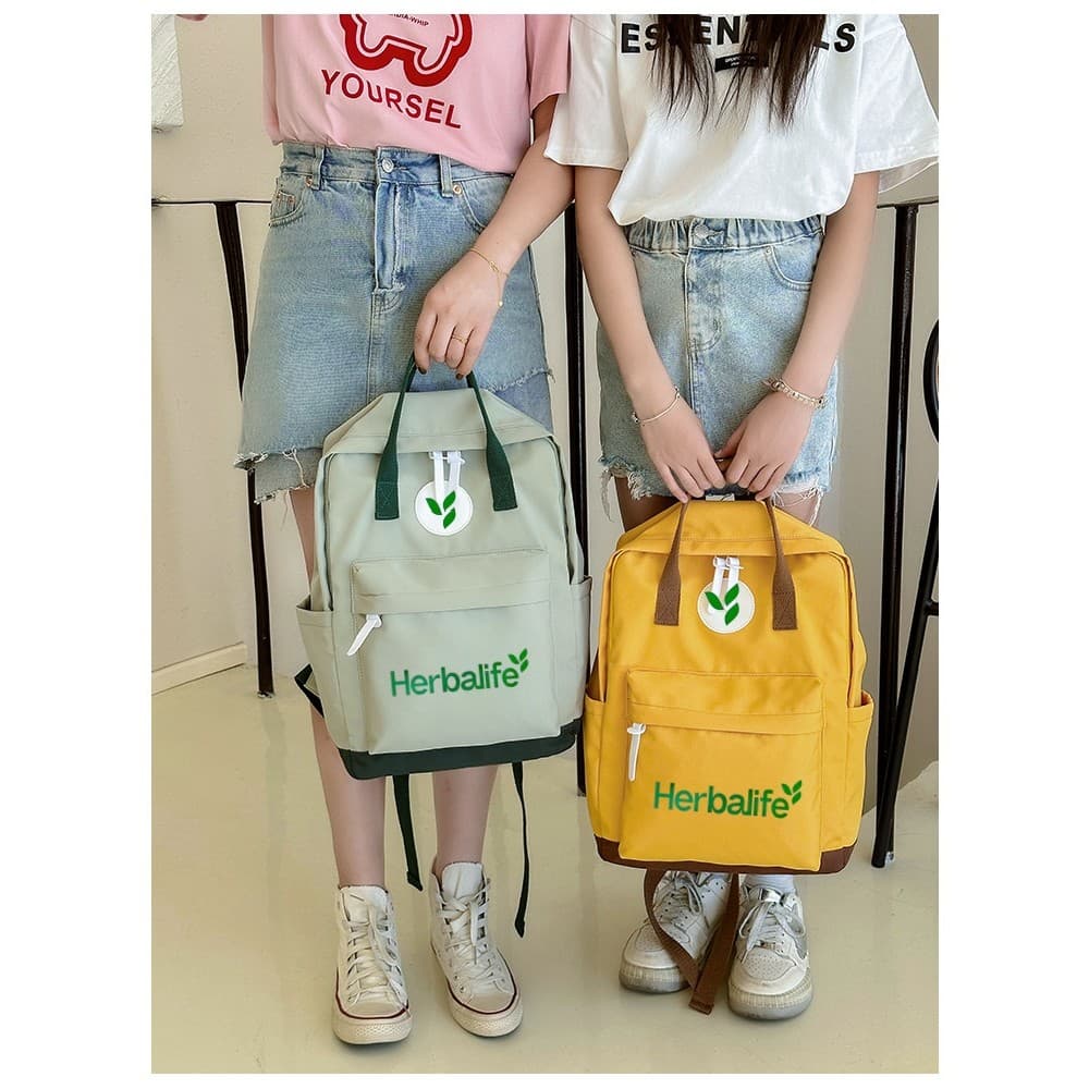 Combolai mochila simples de grande capacidade mochila de viagem feminina Casual japonês estudantes do ensino médio estud
