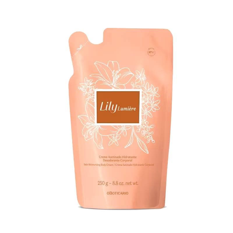 Refil Creme Corporal Lily Lumière 250g