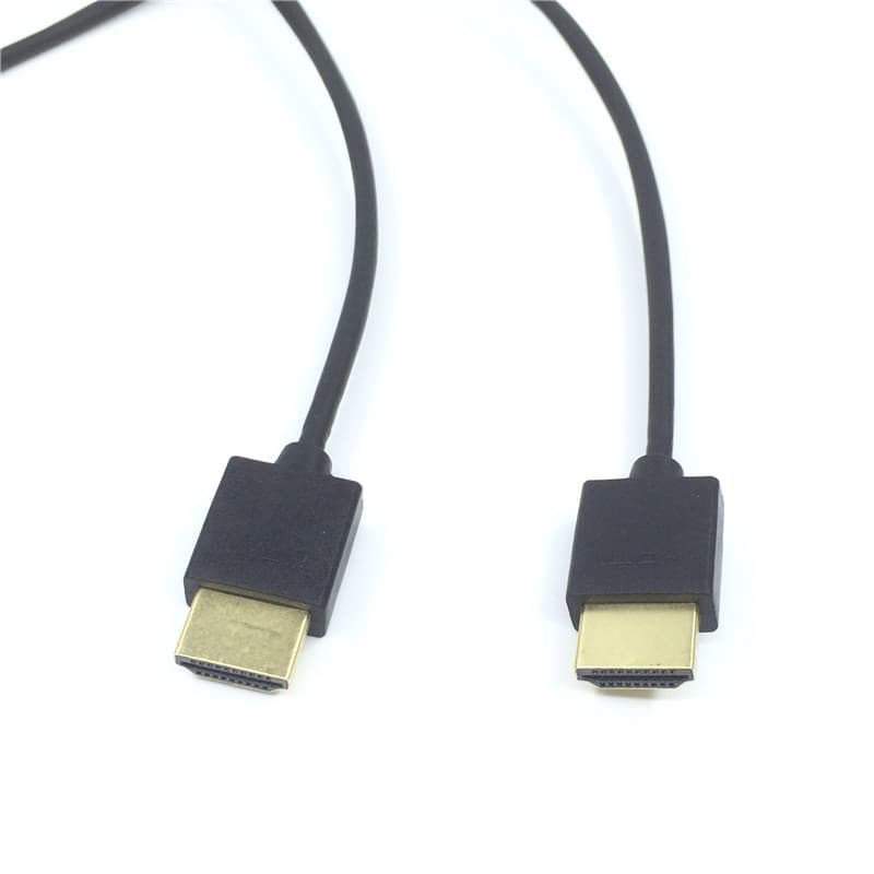 Versão 1.4 Cabo HDMI Cabo HD Cabo de TV de computador curto fino 0.3m 0.5m 1m 1.5m 2m 3m 5