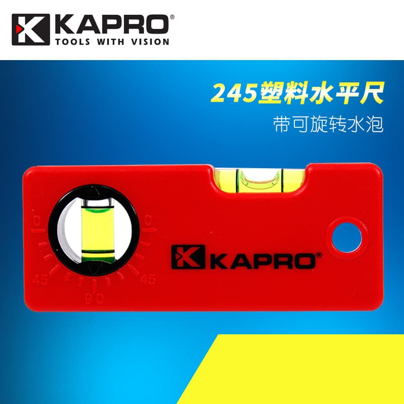 Kaipul KAPRO Mini Bolso de Nível Pequeno Mini Nível Portátil 10CM
