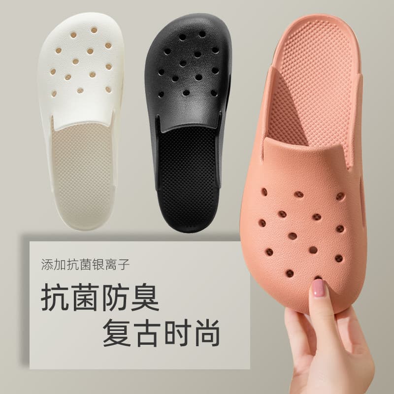 Buraco sapatos masculino feminino estilo 2026 novo estilo verão exterior Wear beira-mar praia Super quente moda sandália