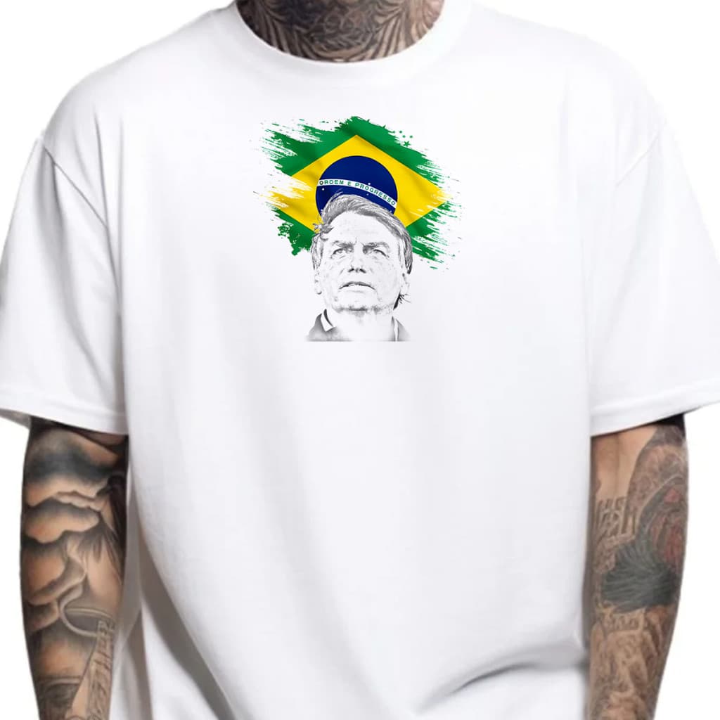 Camiseta Bolsonaro Patriota Camisa Unisex
