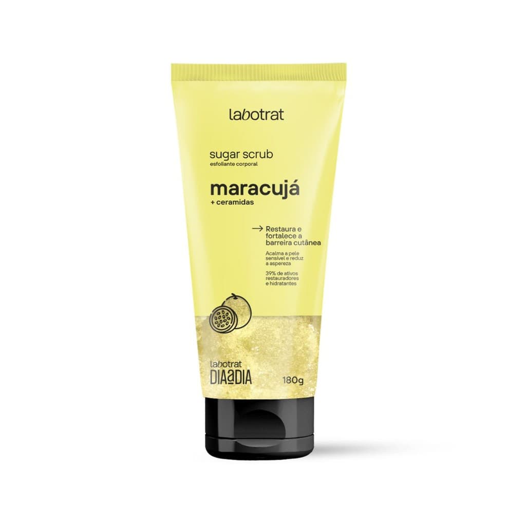Esfoliante Corporal Labotrat Sugar Scrub Maracujá 180g – Renovação + 39% Ativos Restauradores