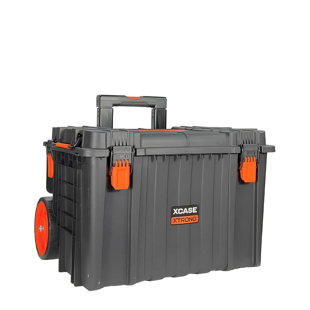Caixa de Ferramentas Modular Profunda com Rodas e Bandeja Removível Xtrong XCASE-1208E