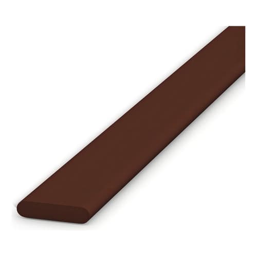 Veda Frestas Janela Porta 2mm Comfort Door 6 Metros Marrom