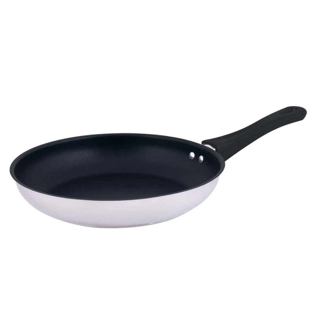 Frigideira Inox 25cm 1,8 Litros Fundo Triplo Antiaderente