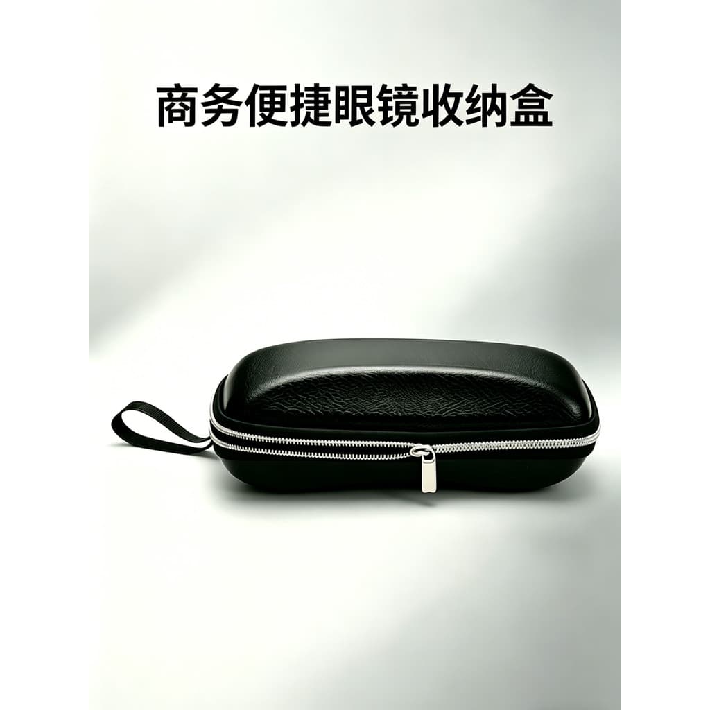 Estojo de óculos de casca dura de EVA, masculino, feminino, portátil, zíper, caixa de armazenamento, resistente à compre