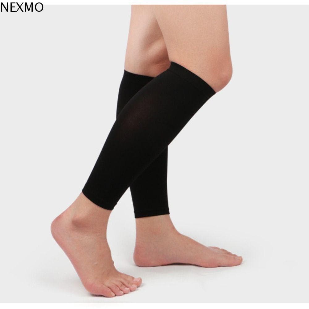 Meias Elásticas NEXMO , Manga Fina De Compressão De Nylon Para Panturrilha , 1 Par De Leggings Respiráveis Estilo