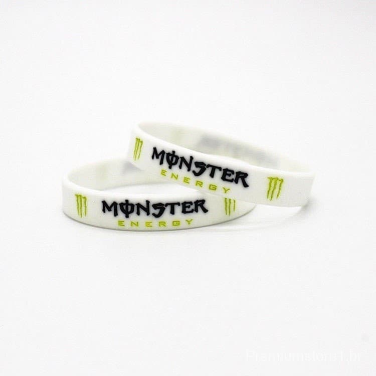 MONSTER Energia Verde Silicone Esportes Pulseira Casal Pulso 6AME YD6D