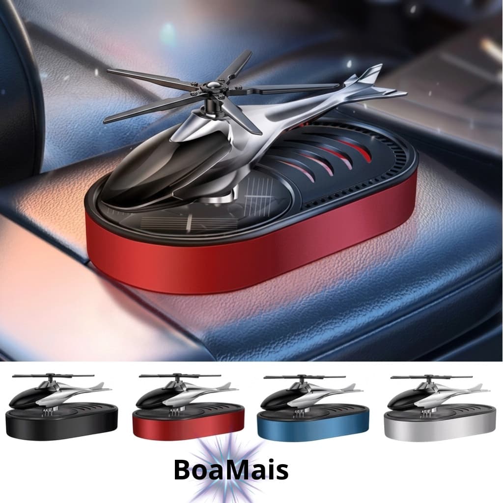 Aromatizador Para Carro Helicóptero Aromatizador Com Difusor Energia Solar Purificador De Ar