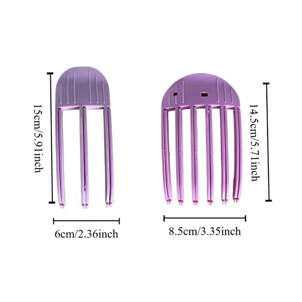 MXMUSTY 2 Peças/Conjunto De Raiz De Cabolo Rolo , Estilo Diy Ferroramentas Fluffiness Fofo Hairpin Curling Franja , Sem