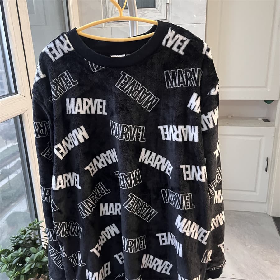 3L-5L exportado para o Japão Pijama masculino de flanela de peça única