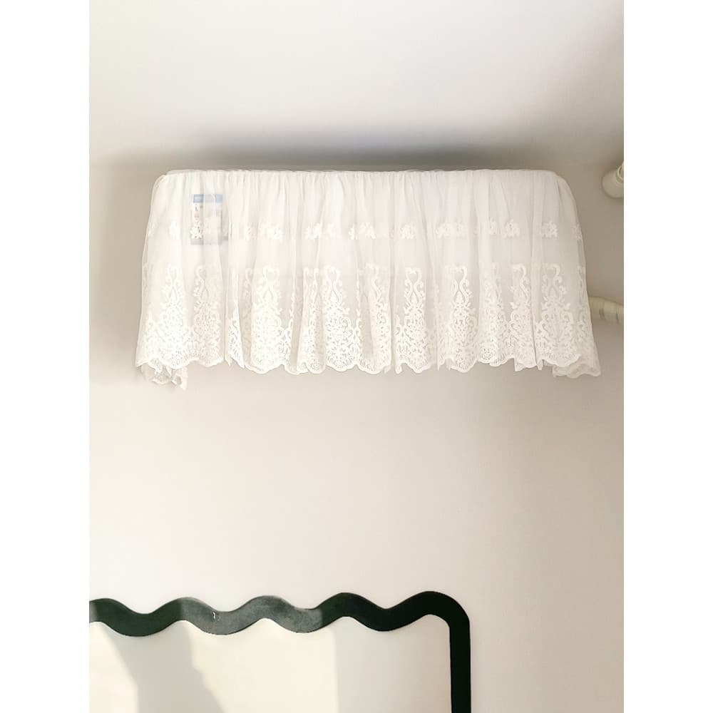 Novo produto montado na parede ar condicionado Anti-poeira capa luz francês pendurado ar condicionado capa quarto bota c