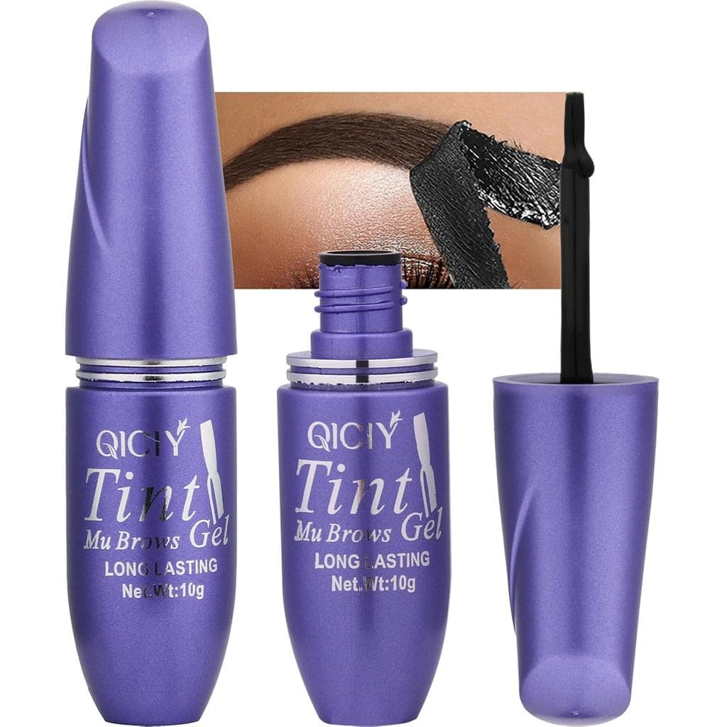 Gel para Sobrancelhas Fácil de Remover, à Prova d'Água e Resistente ao Suor, Gel Peel-off para Sobrancelhas (Marrom Escu
