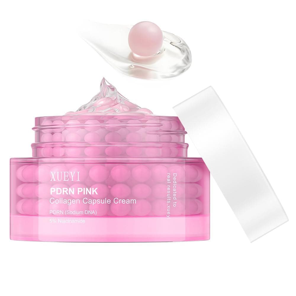 Creme Hidratante Clareador PinkCollagen de Alta Qualidade, PDRN (DNA de Sódio) + 5% Niacinamida, Hidratante Suave, Hidra