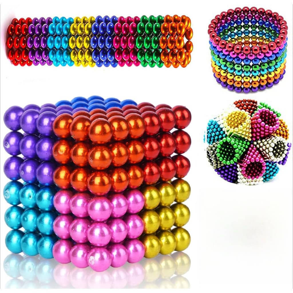 Brinquedos De Bolas Magnéticas Para Adolescentes , Brinquedo De Mesa De Construção Magnética De Montagem Adultos ([216pc
