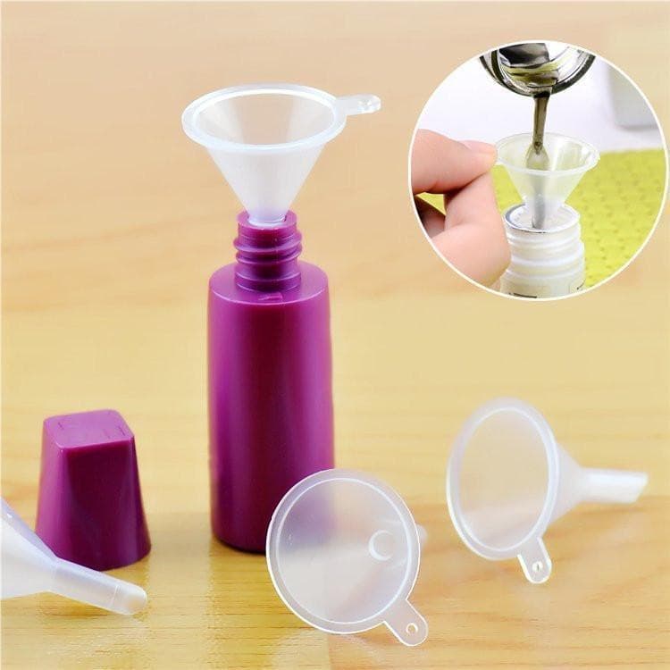 Dispensador De Perfume Plástico Pp Funil Mini Cosmético De Toner