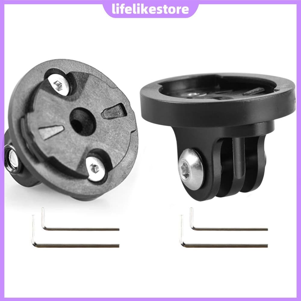 Adaptador De Farol De Câmera De Liga De Alumínio Para Montagem Em Esportiva De Bicicleta Câmeras De Ação [lifelikestore.
