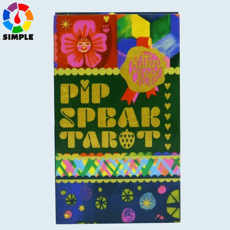 Pipspeak Tarot 10.3*6cm A Delightful 78-card Marseille-style Deck Embrace The Whimsical World of Pip Reading