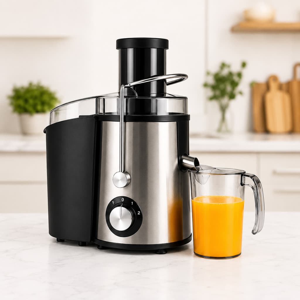 Centrífuga Extratora de Suco em Aço Inox para Frutas e Legumes