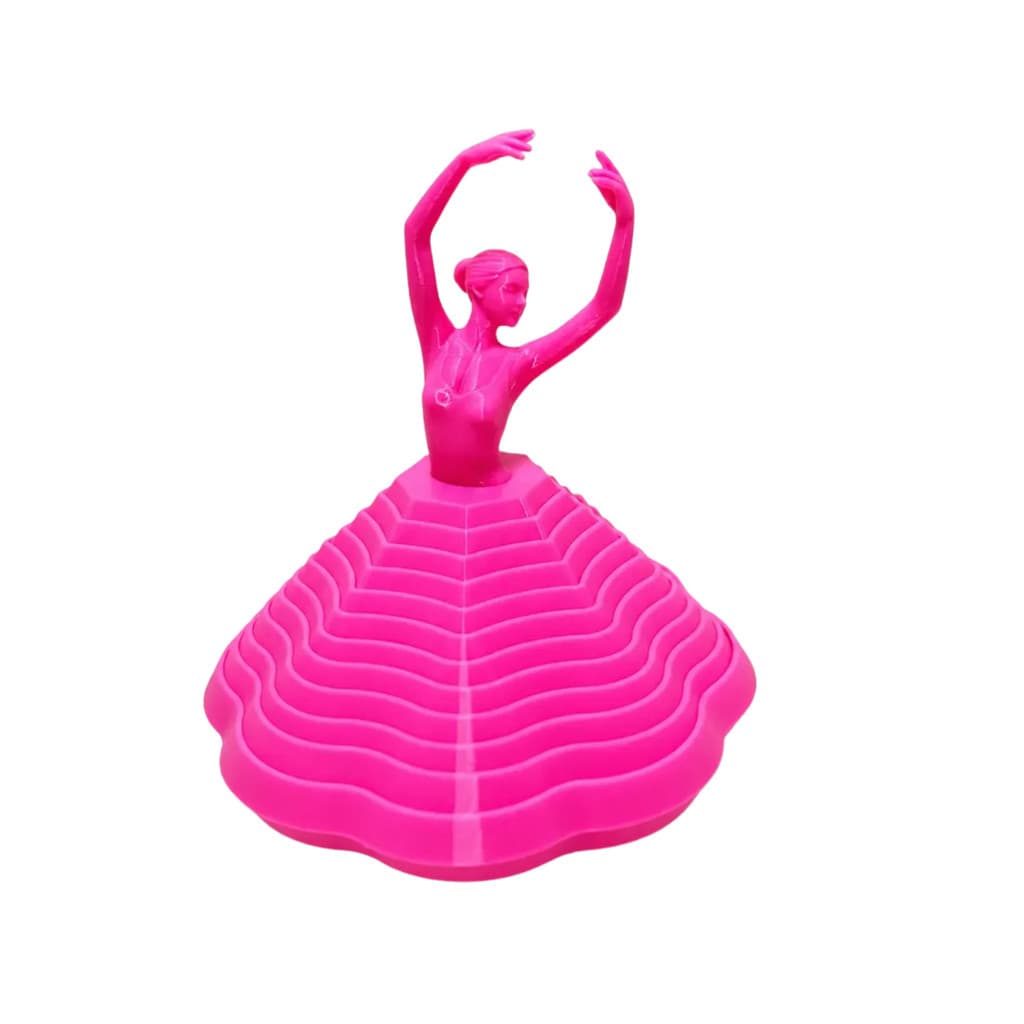 Brinquedo Bailarina Sensorial Bailarina Giratória Antiestresse 3d