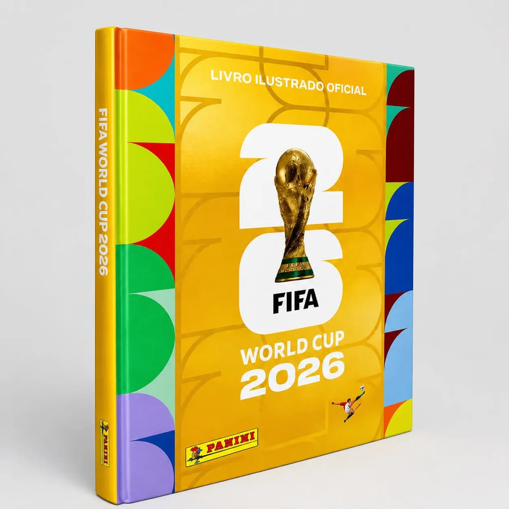 Álbum Capa Dura Ouro - Copa Do Mundo 2026 - Fifa World Cup