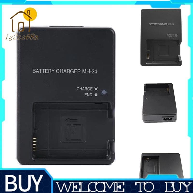 - 24 Carregador Para EN-EL14 EL-EL14a Bateria P7000 P7100 D3100 D3200 D5100 D5200 Câmera Com Potência